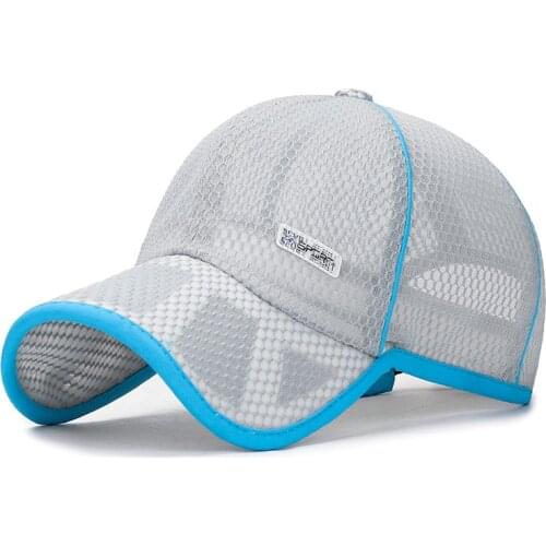 Children Baseball Caps Baby Girls Sun Hat Visor Boys Snapback Casquette Gorras Kids Summer Breathable Mesh Cap