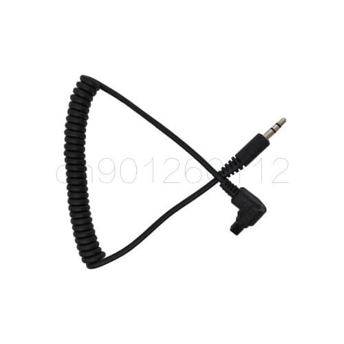 2.5mm-C3 / 2.5mm-RS-80N3 Shutter Release Cord Cable for Canon 5D Mark III 7D MarkII 1Ds 5Ds 5D Mark IV for Yongnuo RF-603 RW-221