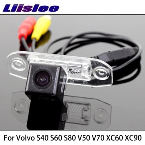 LiisLee Car Rear View Backup Reverse Parking Camera For Volvo S40 S60 S80 V50 V70 XC60 XC90 HD CCD Night Vision Waterproof