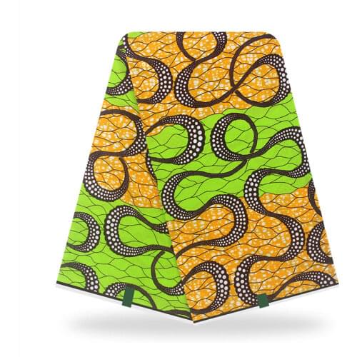 Clothes Material For Sewing 100%Cotton Ankara Nigerian Style Wax Dye Printed For Fabric Real Best Quality By The Yards V-L 5-85