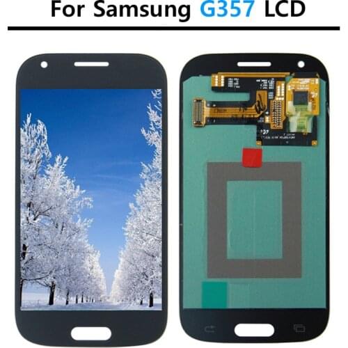 Super AMOLED LCDs For Samsung Galaxy Ace 4 SM-G357 G357 G357FZ Ace4 LCD Display Touch Screen Digitizer Assembly Replacement