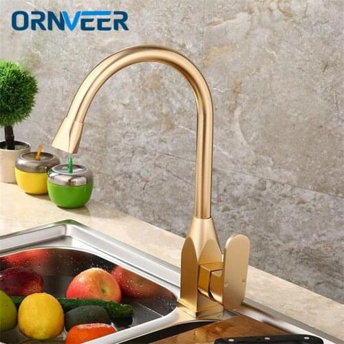 ORNVEER White Kitchen Faucets
