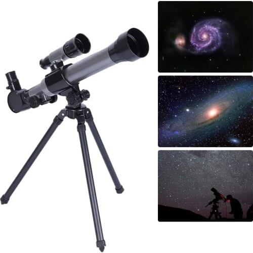 Outdoor Monocular Astronomical Telescope With Tripod Portable Toy Children