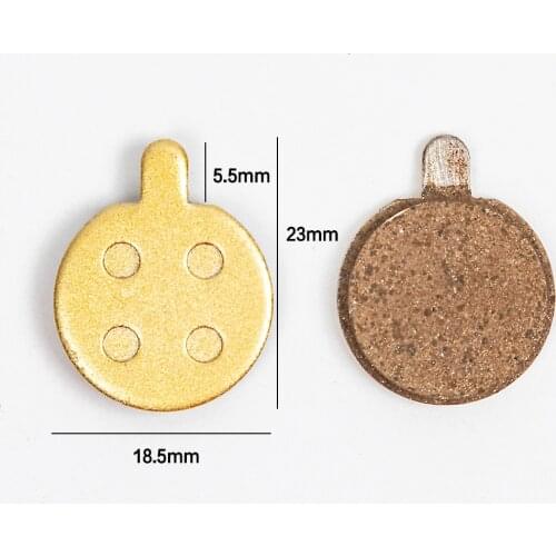 Full metal Brake Keto Material Pads JS X48 for Speedway3 Electric Scooter 10"10"48V500W Motor Wheel Moovway10 MoovWay BW10