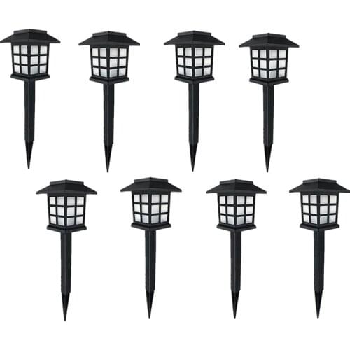 Solar Led Light Outdoor Garden Solar Powered Lamp Lantern Waterproof Outdoor Lighting for Pathway Garden Decoration Solar Light