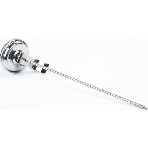 Cooking Thermometer Stainless Steel Oven Grill Thermometer 200°C Cooking BBQ Probe Food Meat Gauge 5.2*21.5 Cm