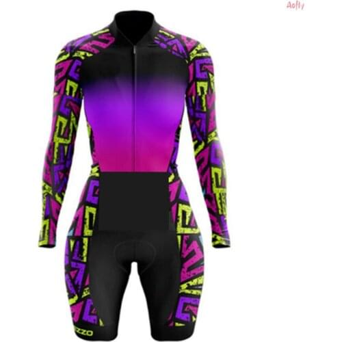 VEZZO-traje de Triatlón de manga corta para mujer, traje de ciclismo de montaña, leotardo, traje de ciclismo