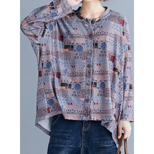 Блузки с принтом Wednesf China At AliExpress