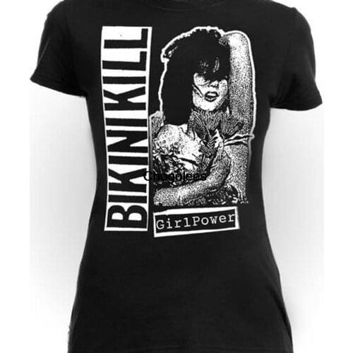 Bikini Kill Girl Power T Shirt Women
