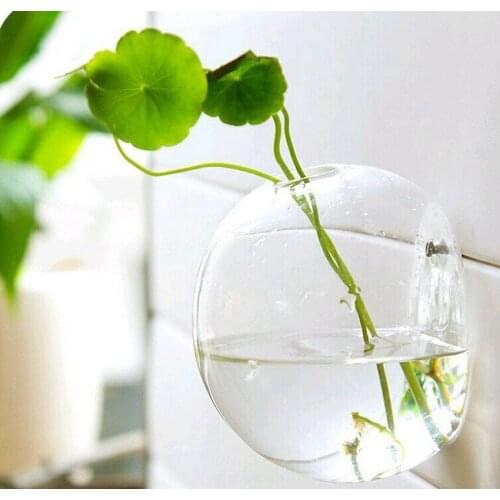 10m Hanging Glass Flower Planter Vase Terrarium Container Home Garden Ball Decor S