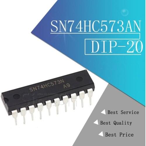 10PCS SN74HC573AN 74HC573 DIP SN74HC573N DIP20 74HC573AN new original