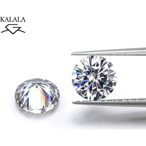 2pcs 3mm Moissanite 0.1ct Carat Round Brilliant Cut moissanite GH Color VVS1 ring bracelet jewelry DIY material Lab diamond