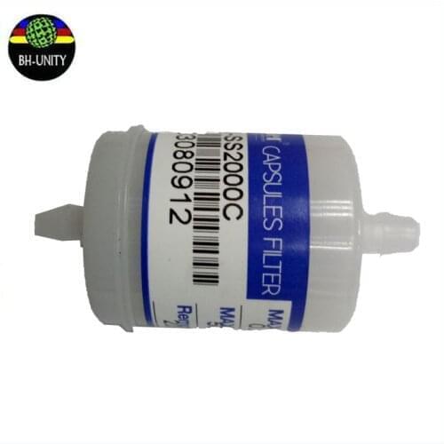 2pcs original Flora ink filter 20um capsule filter eco solvent for LJ 3204P LJ 3208P polaris inkjet printer parts