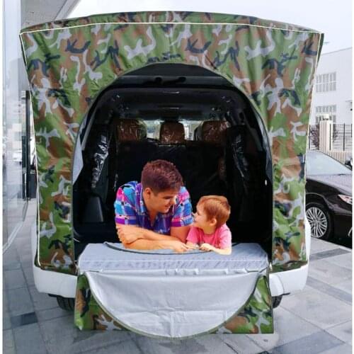 Car Rear Roof Outdoor Equipment Camping Tent Canopy Tail Ledger Picnic Awning For Toyota LAND CRUISER For SUV Only