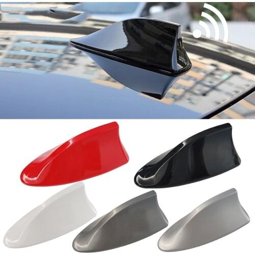 Universal Car Shark Fin Antenna Auto Radio Signal Aerials Roof Antennas for Honda/Toyota/Hyundai/Kia/Nissan Car Styling