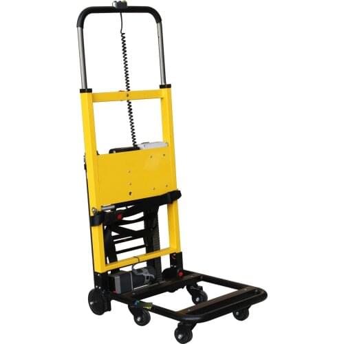 Electric battery stair lifting vehicle stair climbing trolley stairs deliver goods electric stair climbing vehicle