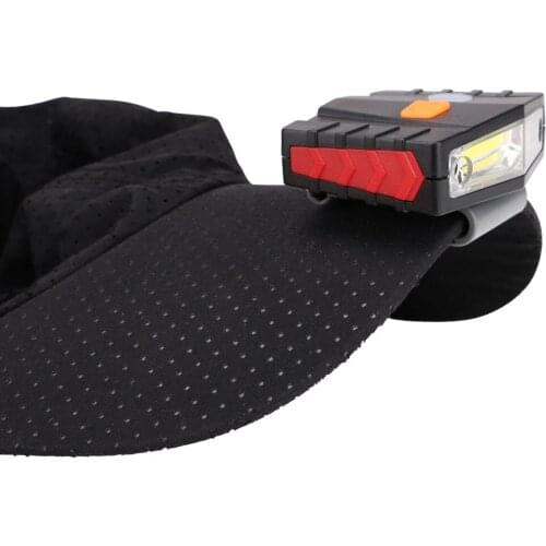 Fishing Induction Clip Hat Lantern Energy Saving COB LED Cap Light Clip On Convenient USB Charging Durable Headlamp Touch Sensor
