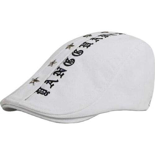 New Fashion Men Women Beret Visor Cap Letter Embroidery Spring Autumn Bone Hats Casquette Casual Gorras Cap