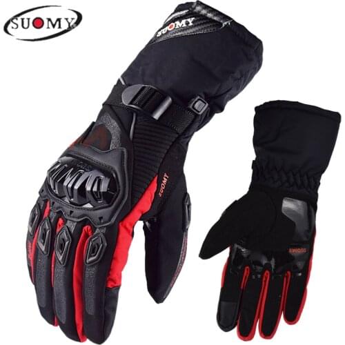 2020 Suomy Motorcycle Gloves Men Women Winter Warm Guantes Motocross Racing Gloves Waterproof Moto Glove Motosiklet Eldiven XXL