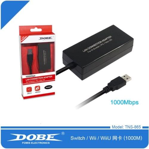 2017 Nintendo Switch Network Adapter USB 3.0 to Ethernet RJ45 Lan Gigabit Adapter for 10/100/1000 Mbps Ethernet Supports