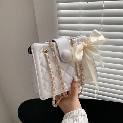 Womens Shoulder Bags 2021 Quality Thick Metal Chain Shoulder Purses And Handbag Women Clutch Bags