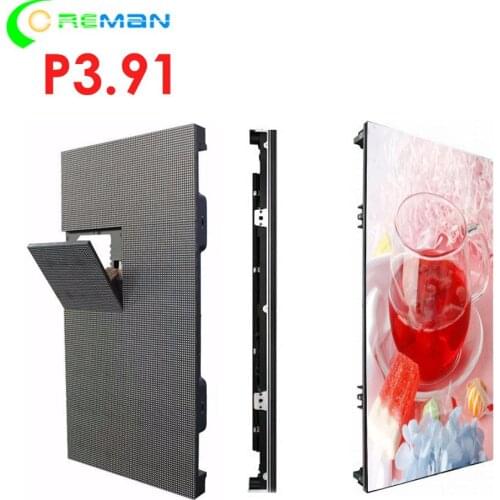 100% waterproof ip67 front access vivid video hot video outdoor led screen led panel led board p3.91