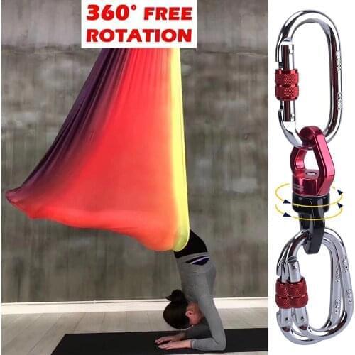 5*2.8M yoga hammock set anti gravity yoga swing aerial inversion Air yoga swing Full Set 13 Colors home exercise equipment