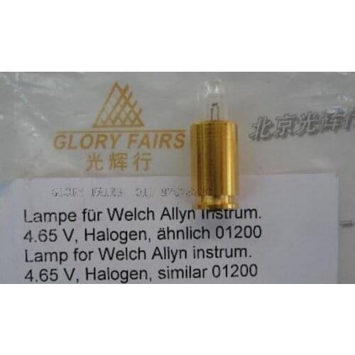 5pcs,Alternative lamp for Welch Allyn 01200 indirect ophthalmic WelchAllyn 01200-U xenon lamps,DHL EMS Free Shipping
