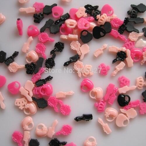 #80 30pcs Cute Mix Cartoon Shapes Nail Resin Decoration Outlooking