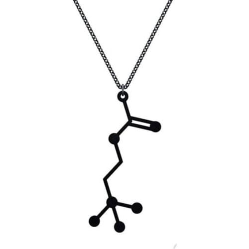 Acetylcholine Molecule Necklace