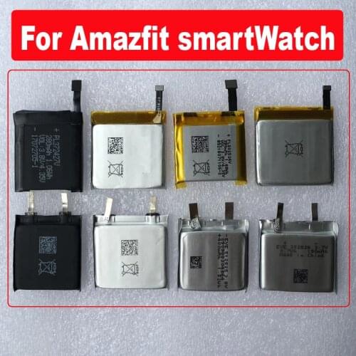 For Huami Amazfit GTR 42mm 47mm smartWatch battery For Amazfit T-REX PL332728V / PL402120V / PL372427V PL502524V Safety battery
