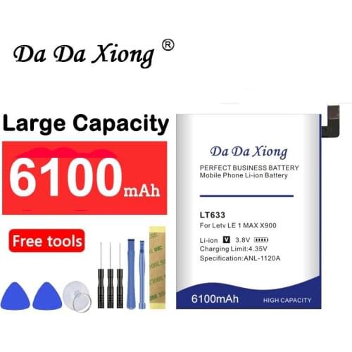 5650mAh LT633 Battery for Letv Le 1 Max X900 Le one Max X900 Battery