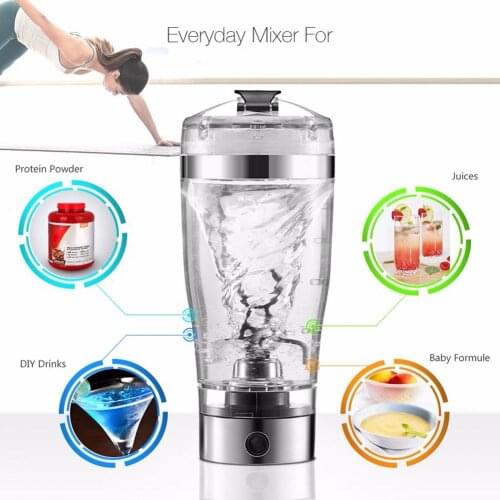 Digoo DG-VX1S Portable Electric Squeezer Bottle Orange Juice Shaker Mixer Cup