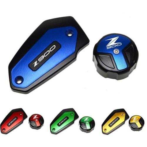 For Kawasaki Z900 2017-2021 2018 2019 2020 New Model Motorcycle Front & Rear brake Fluid Cylinder Master Reservoir Cover Cap