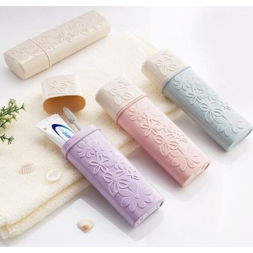Elegant Bathroom Toothbrush, Face Washing Toothpaste, Toothbrush Storage Box, Portable Toothbrush Box, Travel Toothware Box
