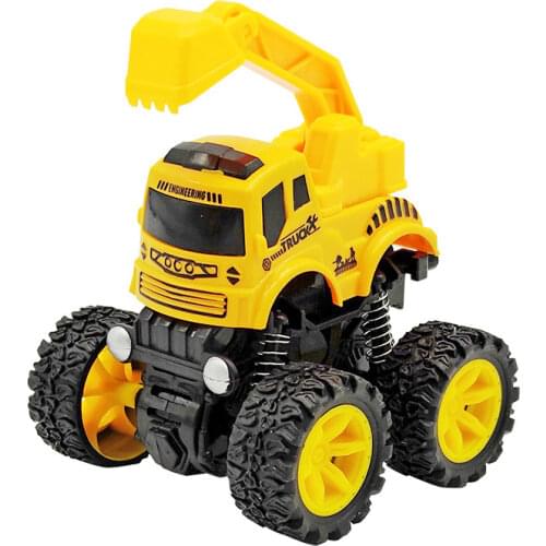 Baby Classic Simulation Engineering Car Toy Diecast Excavator Model Tractor Toy Dump Truck Model Car Toy Mini Gift for Boy