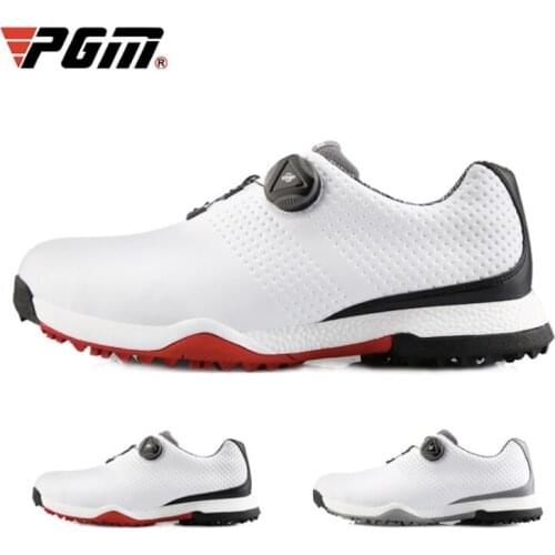PGM Golf Sports Mens Shoes Waterproof Fashion Casual Sneakers Quick Lacing Breathable Non-Slip XZ124 Wholesale