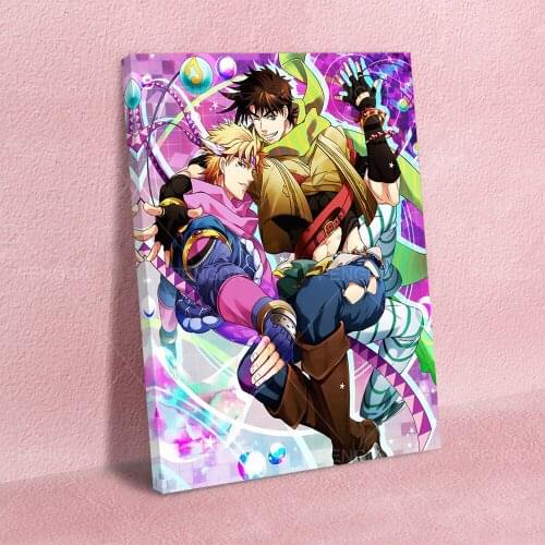 Home Decoration Wall Art Canvas Jojo Bizarre Adventure Paintings Pictures Anime Hd Prints Modern Poster Bedroom Modular Frame
