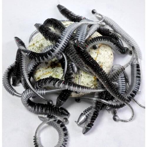 2021 New material Super soft super elastic Durable Worm Soft Bait