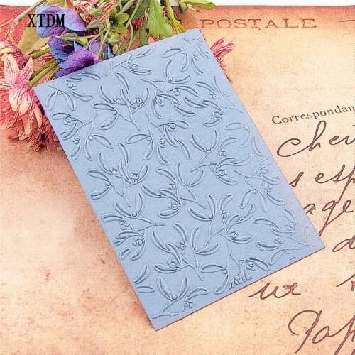 Easter plastic Sapling template craft card making paper card album wedding decoration Embossing folders