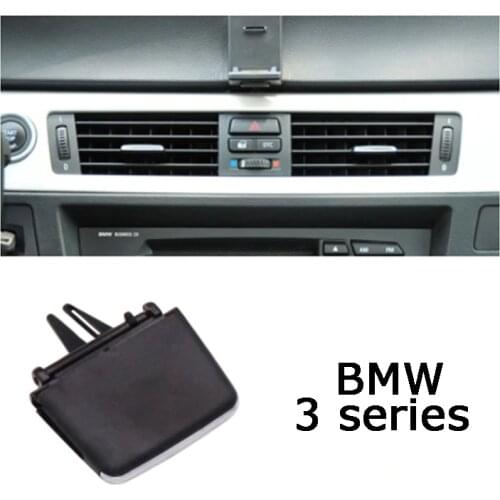 Air conditioning vent toggle piece outlet card clip wind direction plectrum knob For BMW 3 series E90 E91 E92 E93