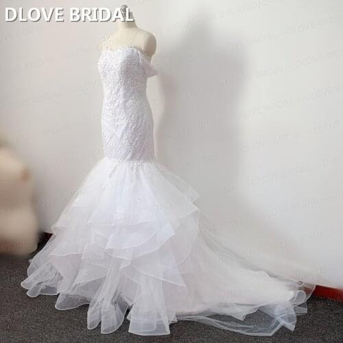 Custom Made Luxury Mermaid Wedding Dress High Quality