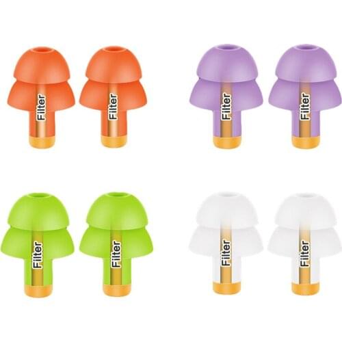 Silicone Sleeping Ear Plugs Sound Insulation Ear Protection Earplugs Anti-Noise Plugs for Travel Silicone Soft Noise Reduction
