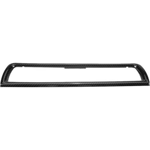 Carbon Fiber Style Console Air Condition Vent Outlet Cover Trim Decor for -BMW 5 Series F10 2011-2016