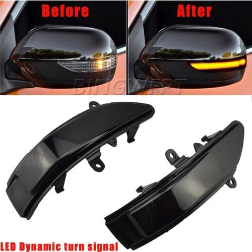LED Dynamic Turn Signal For Subaru Forester Tribeca For Outback Legacy Impreza wrx sti limousine Side Mirror Blinker Indicator