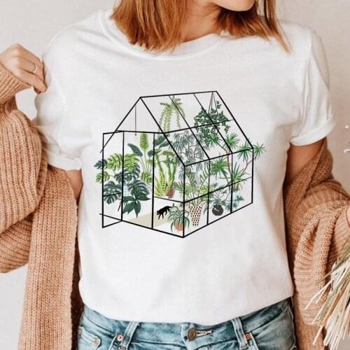 Women Graphic Cat 2021 New Style Top Print Clothing 90s T Shirt Female Tee Ladies Fashion Short Sleeve Cartoon T-shirt