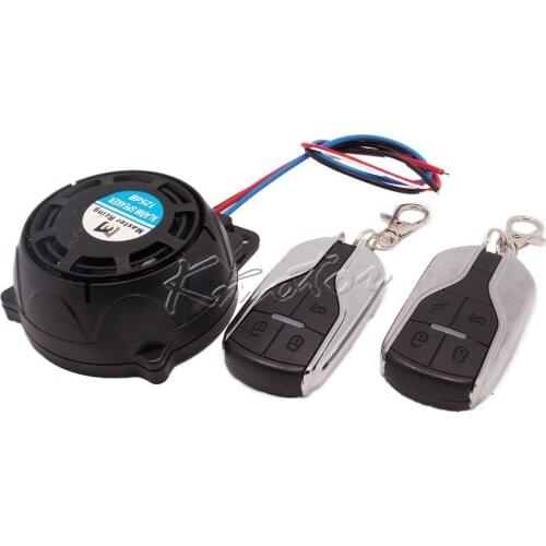 125dB Mini Motorcycle Scooter Bike Alarm Speaker 9-12v Anti-theft Alarm Security System for Honda Suzuki Yamaha Kawasaki