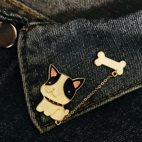 Anime Icons For Backpack Bungou Stray Dogs Metal Badges On Clothes Jeans Jacket Chain Bone Enamel Pin For Clothes Paired Jewelry