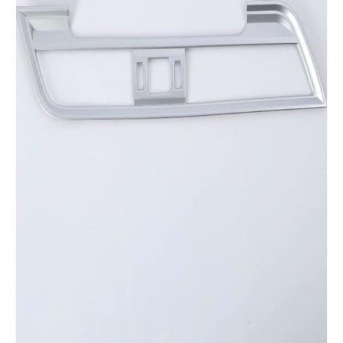 For Audi Q5 2018 2019 2020 Carbon Fiber Front Center Air Outlet Vent Cover Trim Frame Car Interior Accessories