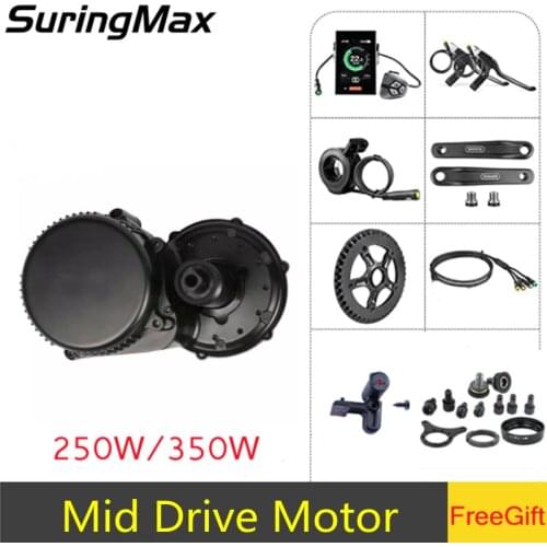 90Rpm&80N.m Powerful 36V 250W 8fun/bafang Mid/Center Motor Electric bicycles conversion kits for electric bike